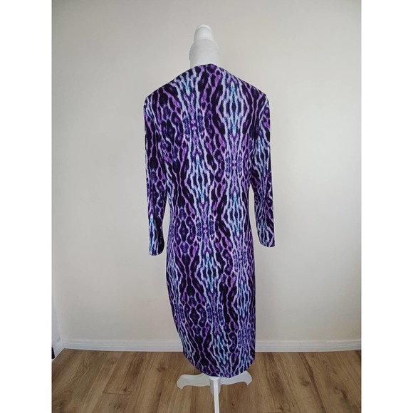 Purple Leopard Dress - Picture 3 of 5